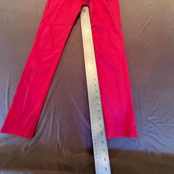 AG Hot Pink Le Legging Ankle Skinny Jeans Size 25 MSRP $228 - Picture 10 of 10